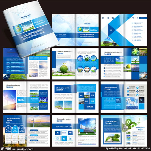 創(chuàng)意企業(yè)畫冊(cè) 軟件開(kāi)發(fā)公司的視覺(jué)藝術(shù)與專業(yè)展示